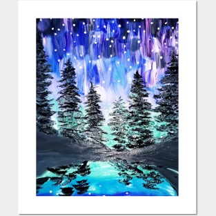 Aurora Borealis Northern Lights Posters and Art